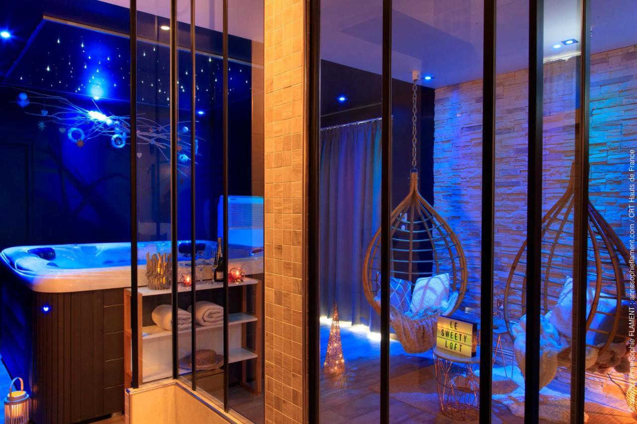 Sweety Loft Suites Romantique Avec Jacuzzi Friville-Escarbotin Extérieur photo